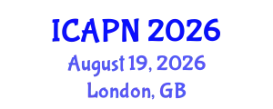 International Conference on Ageing, Psychology and Neuroscience (ICAPN) August 19, 2026 - London, United Kingdom
