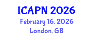 International Conference on Ageing, Psychology and Neuroscience (ICAPN) February 16, 2026 - London, United Kingdom