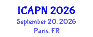 International Conference on Ageing, Psychology and Neuroscience (ICAPN) September 20, 2026 - Paris, France