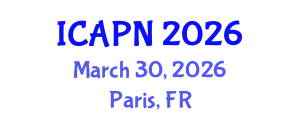 International Conference on Ageing, Psychology and Neuroscience (ICAPN) March 30, 2026 - Paris, France