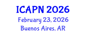 International Conference on Ageing, Psychology and Neuroscience (ICAPN) February 23, 2026 - Buenos Aires, Argentina