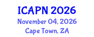 International Conference on Ageing, Psychology and Neuroscience (ICAPN) November 04, 2026 - Cape Town, South Africa