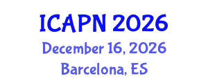 International Conference on Ageing, Psychology and Neuroscience (ICAPN) December 16, 2026 - Barcelona, Spain