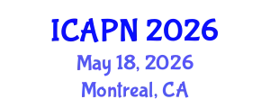International Conference on Ageing, Psychology and Neuroscience (ICAPN) May 18, 2026 - Montreal, Canada