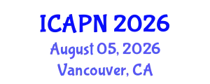 International Conference on Ageing, Psychology and Neuroscience (ICAPN) August 05, 2026 - Vancouver, Canada