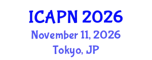 International Conference on Ageing, Psychology and Neuroscience (ICAPN) November 11, 2026 - Tokyo, Japan