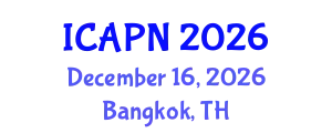 International Conference on Ageing, Psychology and Neuroscience (ICAPN) December 16, 2026 - Bangkok, Thailand