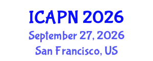 International Conference on Ageing, Psychology and Neuroscience (ICAPN) September 27, 2026 - San Francisco, United States