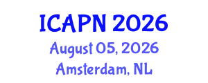 International Conference on Ageing, Psychology and Neuroscience (ICAPN) August 05, 2026 - Amsterdam, Netherlands