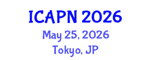 International Conference on Ageing, Psychology and Neuroscience (ICAPN) May 25, 2026 - Tokyo, Japan