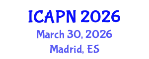 International Conference on Ageing, Psychology and Neuroscience (ICAPN) March 30, 2026 - Madrid, Spain