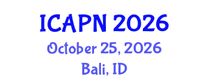 International Conference on Ageing, Psychology and Neuroscience (ICAPN) October 25, 2026 - Bali, Indonesia