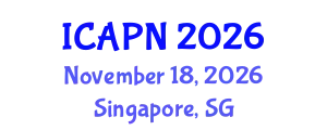 International Conference on Ageing, Psychology and Neuroscience (ICAPN) November 18, 2026 - Singapore, Singapore