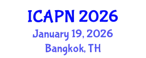 International Conference on Ageing, Psychology and Neuroscience (ICAPN) January 19, 2026 - Bangkok, Thailand