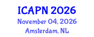 International Conference on Ageing, Psychology and Neuroscience (ICAPN) November 04, 2026 - Amsterdam, Netherlands
