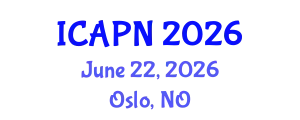 International Conference on Ageing, Psychology and Neuroscience (ICAPN) June 22, 2026 - Oslo, Norway