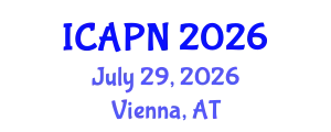 International Conference on Ageing, Psychology and Neuroscience (ICAPN) July 29, 2026 - Vienna, Austria