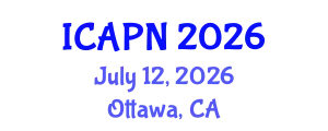International Conference on Ageing, Psychology and Neuroscience (ICAPN) July 12, 2026 - Ottawa, Canada