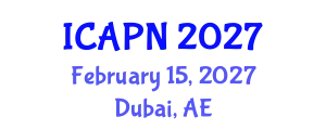 International Conference on Ageing, Psychology and Neuroscience (ICAPN) February 15, 2027 - Dubai, United Arab Emirates