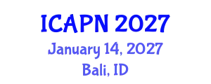 International Conference on Ageing, Psychology and Neuroscience (ICAPN) January 14, 2027 - Bali, Indonesia