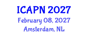 International Conference on Ageing, Psychology and Neuroscience (ICAPN) February 08, 2027 - Amsterdam, Netherlands
