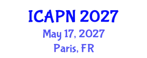 International Conference on Ageing, Psychology and Neuroscience (ICAPN) May 17, 2027 - Paris, France