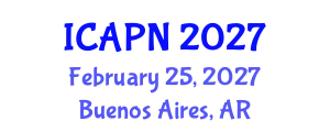 International Conference on Ageing, Psychology and Neuroscience (ICAPN) February 25, 2027 - Buenos Aires, Argentina