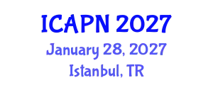 International Conference on Ageing, Psychology and Neuroscience (ICAPN) January 28, 2027 - Istanbul, Turkey