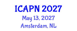 International Conference on Ageing, Psychology and Neuroscience (ICAPN) May 13, 2027 - Amsterdam, Netherlands