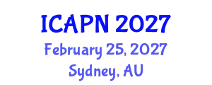 International Conference on Ageing, Psychology and Neuroscience (ICAPN) February 25, 2027 - Sydney, Australia