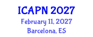International Conference on Ageing, Psychology and Neuroscience (ICAPN) February 11, 2027 - Barcelona, Spain