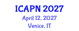International Conference on Ageing, Psychology and Neuroscience (ICAPN) April 12, 2027 - Venice, Italy