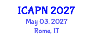 International Conference on Ageing, Psychology and Neuroscience (ICAPN) May 03, 2027 - Rome, Italy