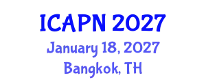 International Conference on Ageing, Psychology and Neuroscience (ICAPN) January 18, 2027 - Bangkok, Thailand