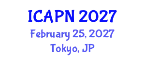 International Conference on Ageing, Psychology and Neuroscience (ICAPN) February 25, 2027 - Tokyo, Japan