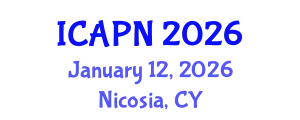International Conference on Ageing, Psychology and Neuroscience (ICAPN) January 12, 2026 - Nicosia, Cyprus