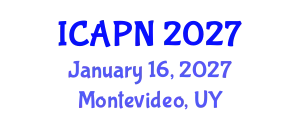 International Conference on Ageing, Psychology and Neuroscience (ICAPN) January 16, 2027 - Montevideo, Uruguay
