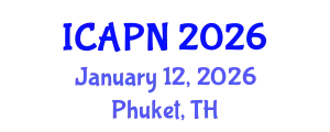 International Conference on Ageing, Psychology and Neuroscience (ICAPN) January 12, 2026 - Phuket, Thailand