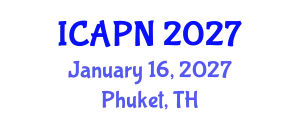 International Conference on Ageing, Psychology and Neuroscience (ICAPN) January 16, 2027 - Phuket, Thailand