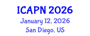 International Conference on Ageing, Psychology and Neuroscience (ICAPN) January 12, 2026 - San Diego, United States