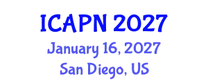 International Conference on Ageing, Psychology and Neuroscience (ICAPN) January 16, 2027 - San Diego, United States