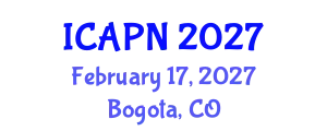 International Conference on Ageing, Psychology and Neuroscience (ICAPN) February 17, 2027 - Bogota, Colombia