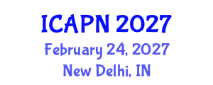 International Conference on Ageing, Psychology and Neuroscience (ICAPN) February 24, 2027 - New Delhi, India