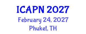 International Conference on Ageing, Psychology and Neuroscience (ICAPN) February 24, 2027 - Phuket, Thailand