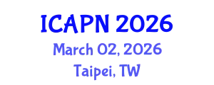 International Conference on Ageing, Psychology and Neuroscience (ICAPN) March 02, 2026 - Taipei, Taiwan