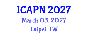 International Conference on Ageing, Psychology and Neuroscience (ICAPN) March 03, 2027 - Taipei, Taiwan
