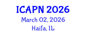 International Conference on Ageing, Psychology and Neuroscience (ICAPN) March 02, 2026 - Haifa, Israel