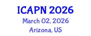 International Conference on Ageing, Psychology and Neuroscience (ICAPN) March 02, 2026 - Arizona, United States