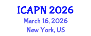 International Conference on Ageing, Psychology and Neuroscience (ICAPN) March 16, 2026 - New York, United States