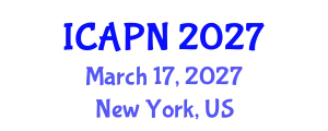 International Conference on Ageing, Psychology and Neuroscience (ICAPN) March 17, 2027 - New York, United States